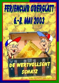 Flyer Ferienclub 2003