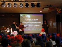 Singen mit der Band
