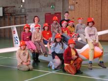 H&uuml;lya Julia Natascha Marco Ploy Florian Sara Giuseppe Arlene Gianni Philipp mit Raphael und Ruth