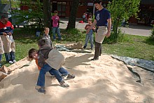 Hau ruck, Schwingen