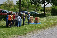 Triff die Zielscheiben