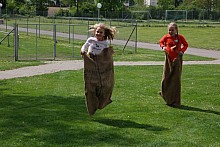 Sackh&uuml;pfen, was f&uuml;r en Chrampf
